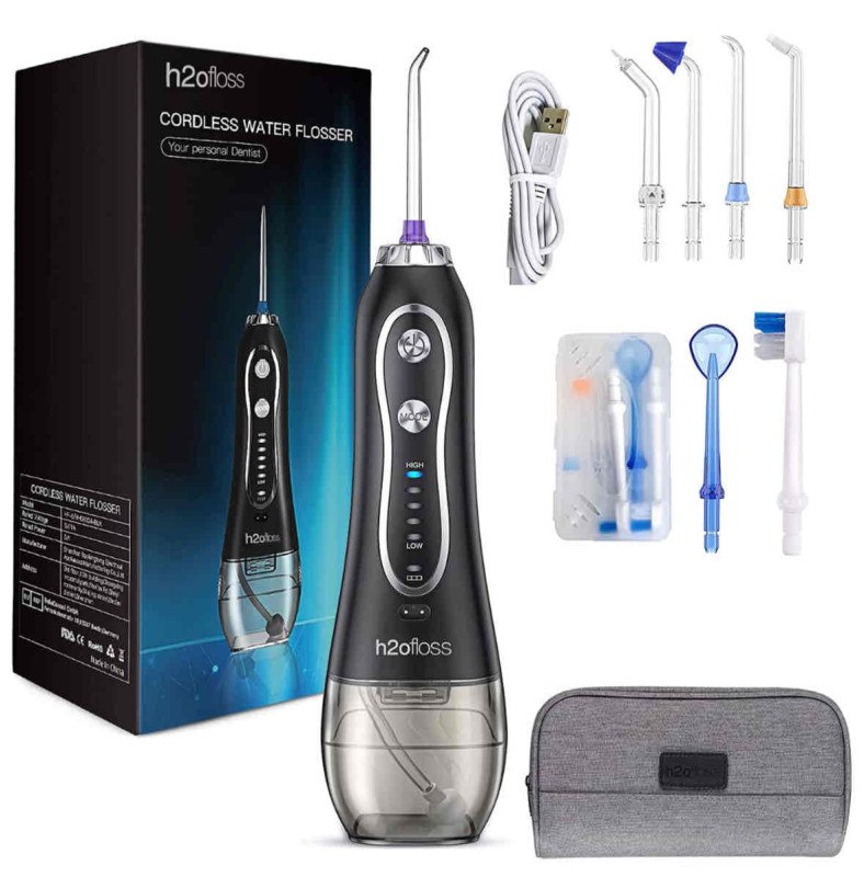 جهاز تنظيف الأسنان بالخيط المائي h2ofloss