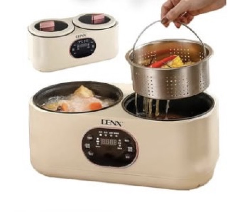 طباخة كهربائية 2في1 DENX