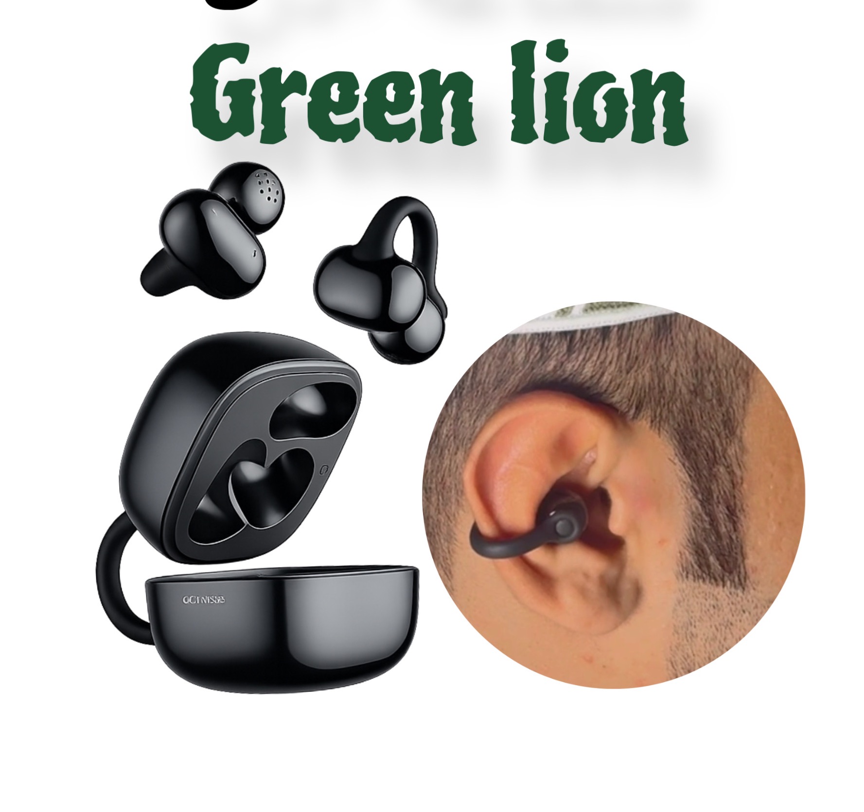 سماعة اذن شبية الهواوي من green lion